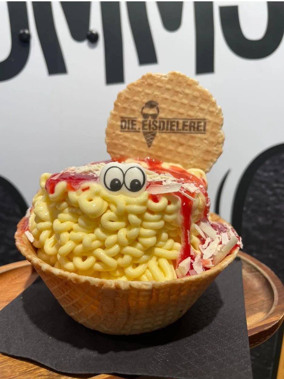 Spaghetti-Eis